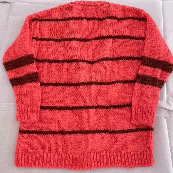 Anthropologie Ella Striped Cardigan Sweater By Sita Murt Barcelona size S - Picture 8 of 8